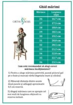 Pantofi Ortopedici Băieți cu Supinator – Piele Naturală Pantofi Ortopedici Băieți cu Supinator – Piele Naturală