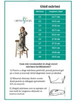 Pantofi ortopedici cu perforație BEJ Pantofi ortopedici cu perforație BEJ