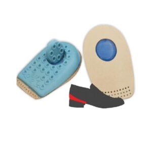Protector Călcâi din Silicon și Piele Naturală – Confort și Protecție Premium N122s