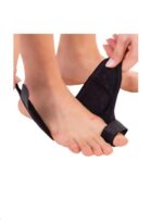 Orteză Hallux Valgus de Noapte pentru Piciorul Drept – Atelă cu Șină de Corecție