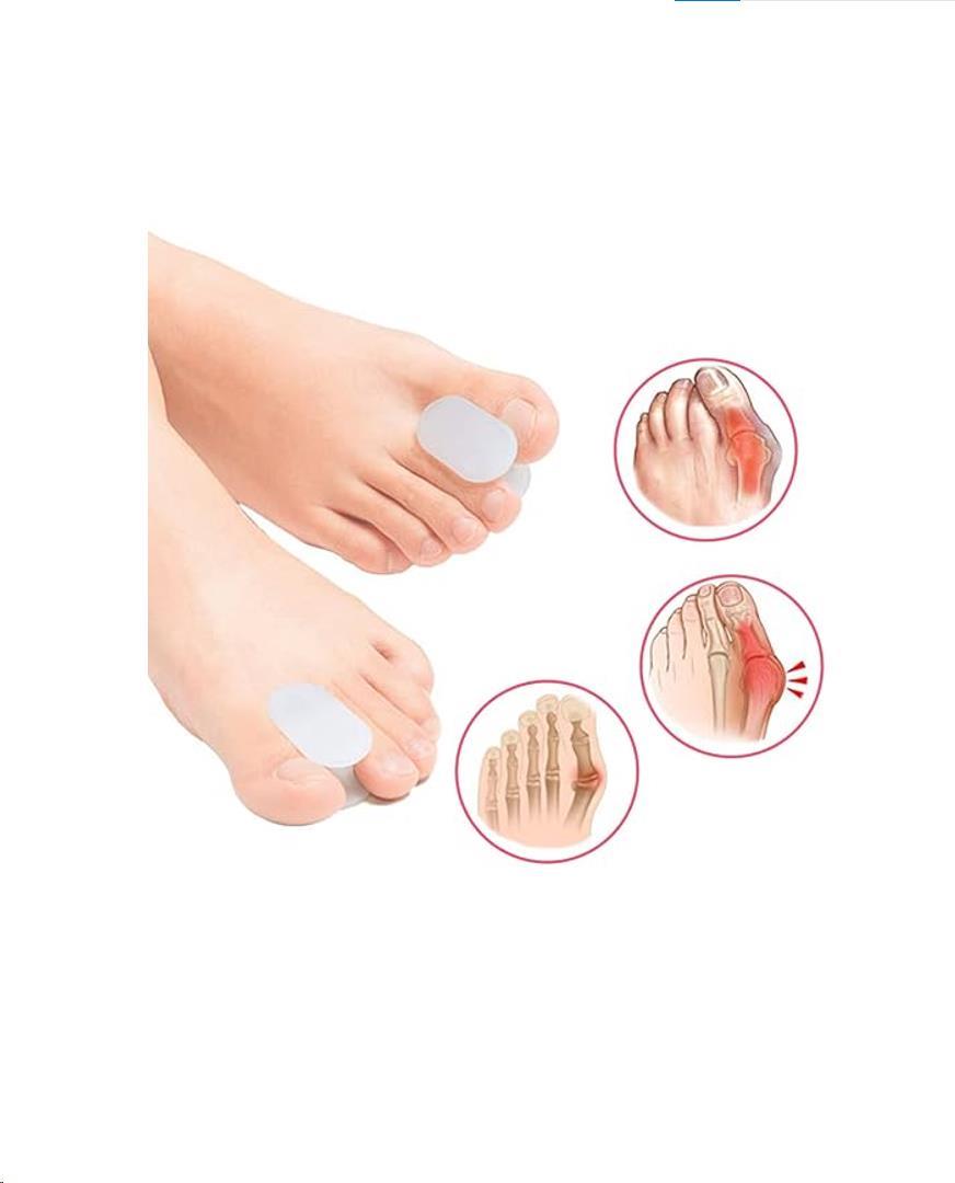 Corector degete din silicon. Separator Hallux Valgus N187 Corector degete din silicon. Separator Hallux Valgus N187
