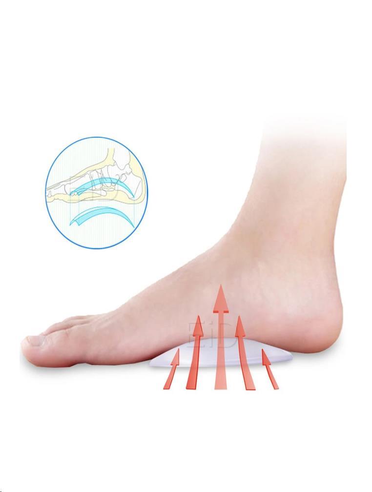 Supinator Silicon – Susținător Bolta Plantară pentru Picior Plat N125s Supinator Silicon – Susținător Bolta Plantară pentru Picior Plat N125s