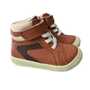 Ghete Ortopedice Copii, Concept Barefoot, Fixare Gleznă Bej