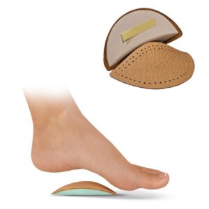Supinator din Piele Naturală – Susținător Bolta Plantară pentru Picior Plat N125